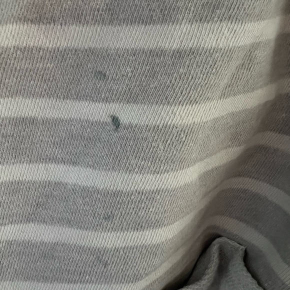 Mossimo Supply Co. High Waist Striped Gray Shorts - Picture 2 of 5